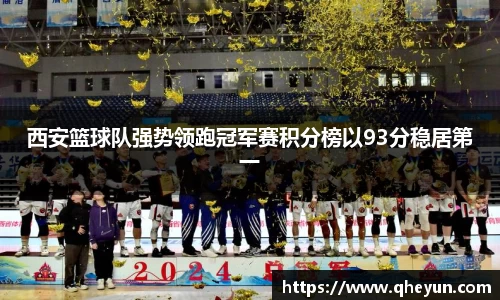西安篮球队强势领跑冠军赛积分榜以93分稳居第一